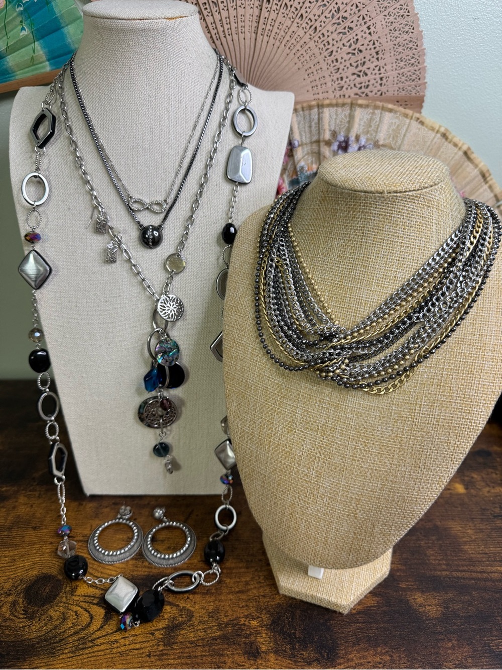 Lia Sophia Jewelry Bundle - Necklaces and Earrings